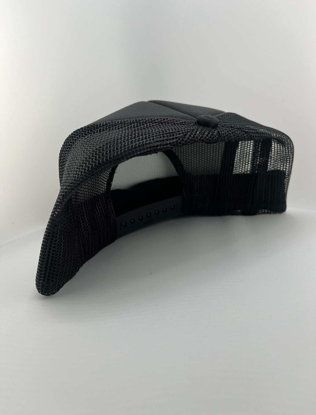 4EG All Black Foam Trucker Hat