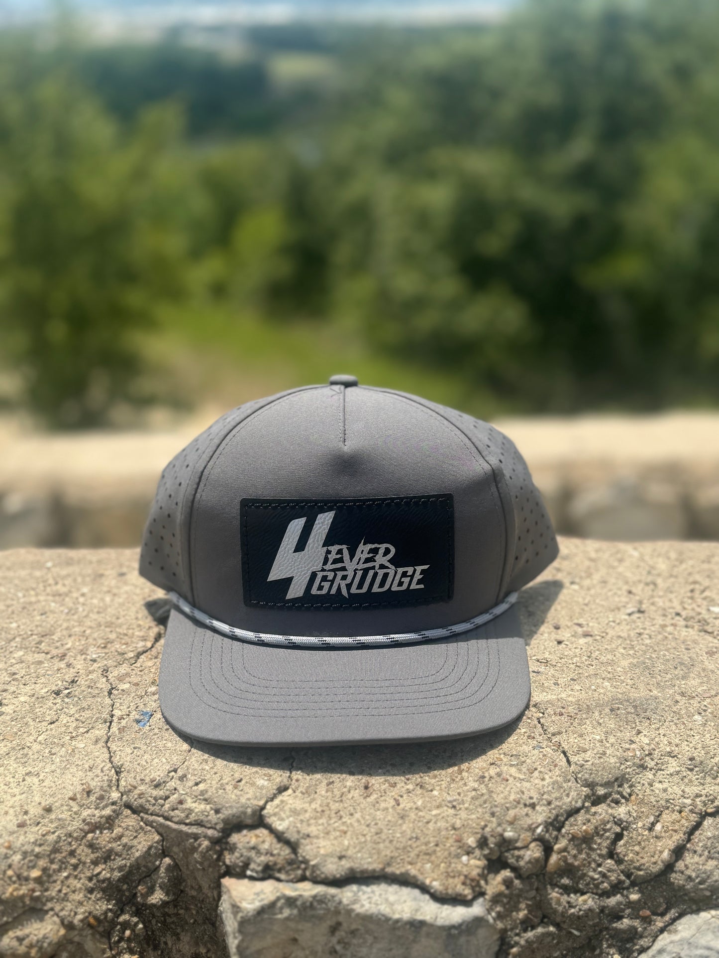 Shadow Grey Waterproof Patch Hat